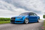 Audi RS4 Sedan on Vossen Wheels (CG-205) 2018 года